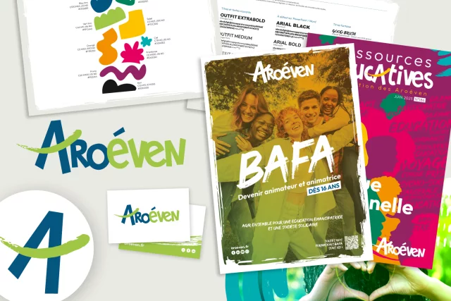 Logo et charte graphique Aroeven