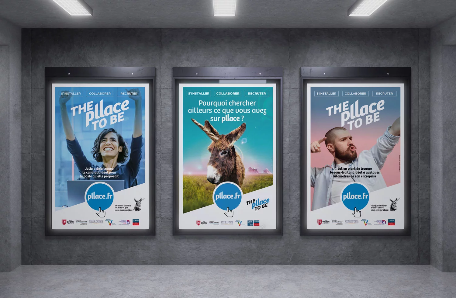 Campagne affichage pllace.fr